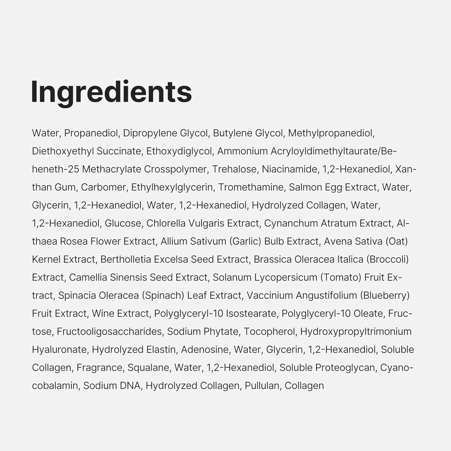 Jelly Cream with Collagen, Niacinamide | Freeze-Dried Hydrolyzed Collagen for Skin Barrier Hydration & 24H Glow | Plumper, Firmer Looking Skin | 3.71 Fl.Oz