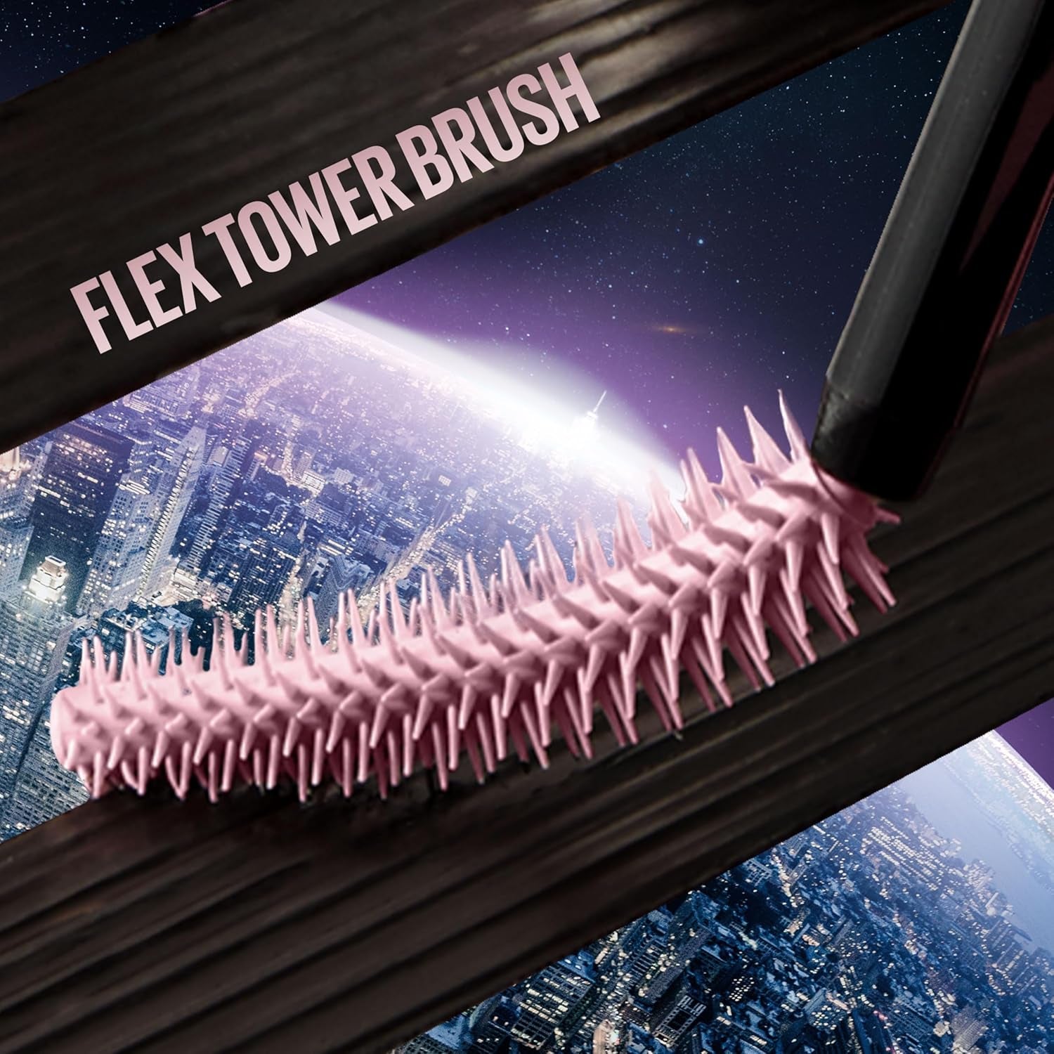 Lash Sensational Sky High Washable Mascara Makeup, Volumizing, Lengthening, Defining, Curling, Multiplying, Buildable Formula, Blackest Black, 1 Count